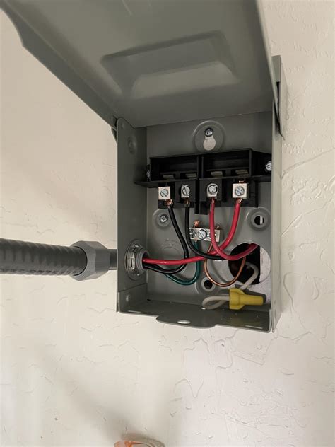 electric water heater junction box|electric water heater disconnect box.